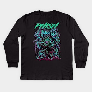 PHISH BAND Kids Long Sleeve T-Shirt